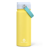 GoKEDA Stainless Steel Kids Water Bottle 2 Pack - Leak-Proof Straw Cup Designed for Small Hands in the Kitchen