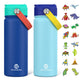 LightBlue Yellow+DarkGreen Blue - 18 Ounces