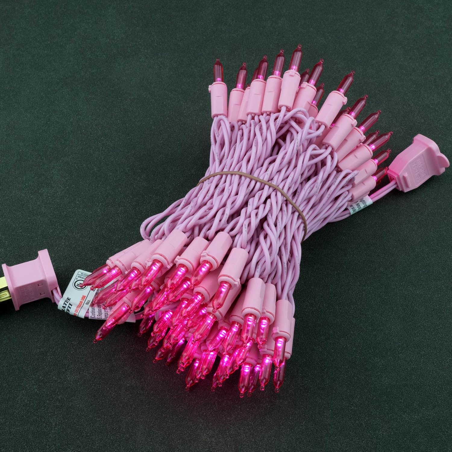 ul certified components including wire, plugs, and bulbs