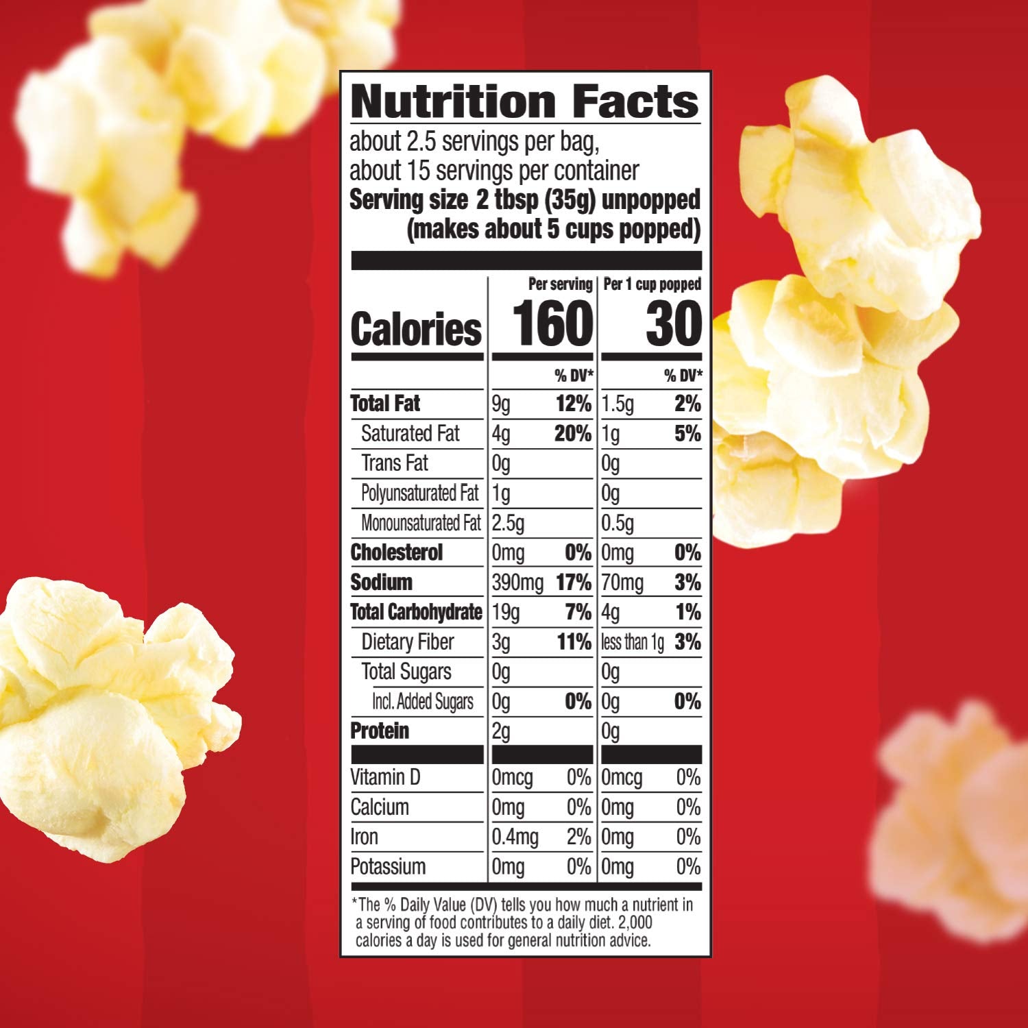 ultimate butter flavor made with real butter (select products per package)