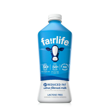 ultra-filtered milk concentrate delivering 50% more protein than regular 2% milk