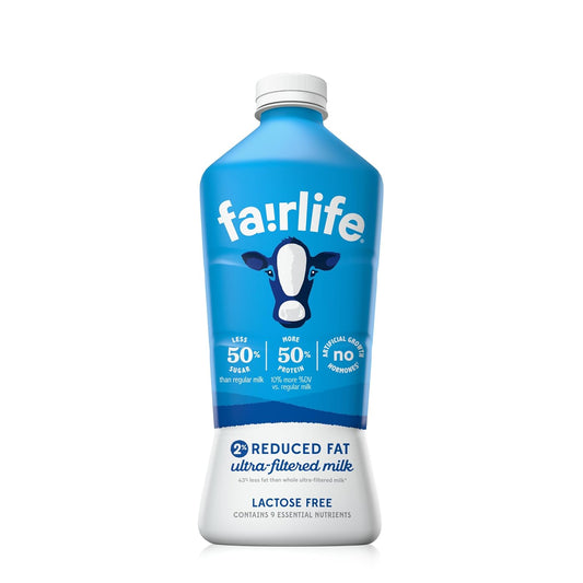 ultra-filtered milk concentrate delivering 50% more protein than regular 2% milk