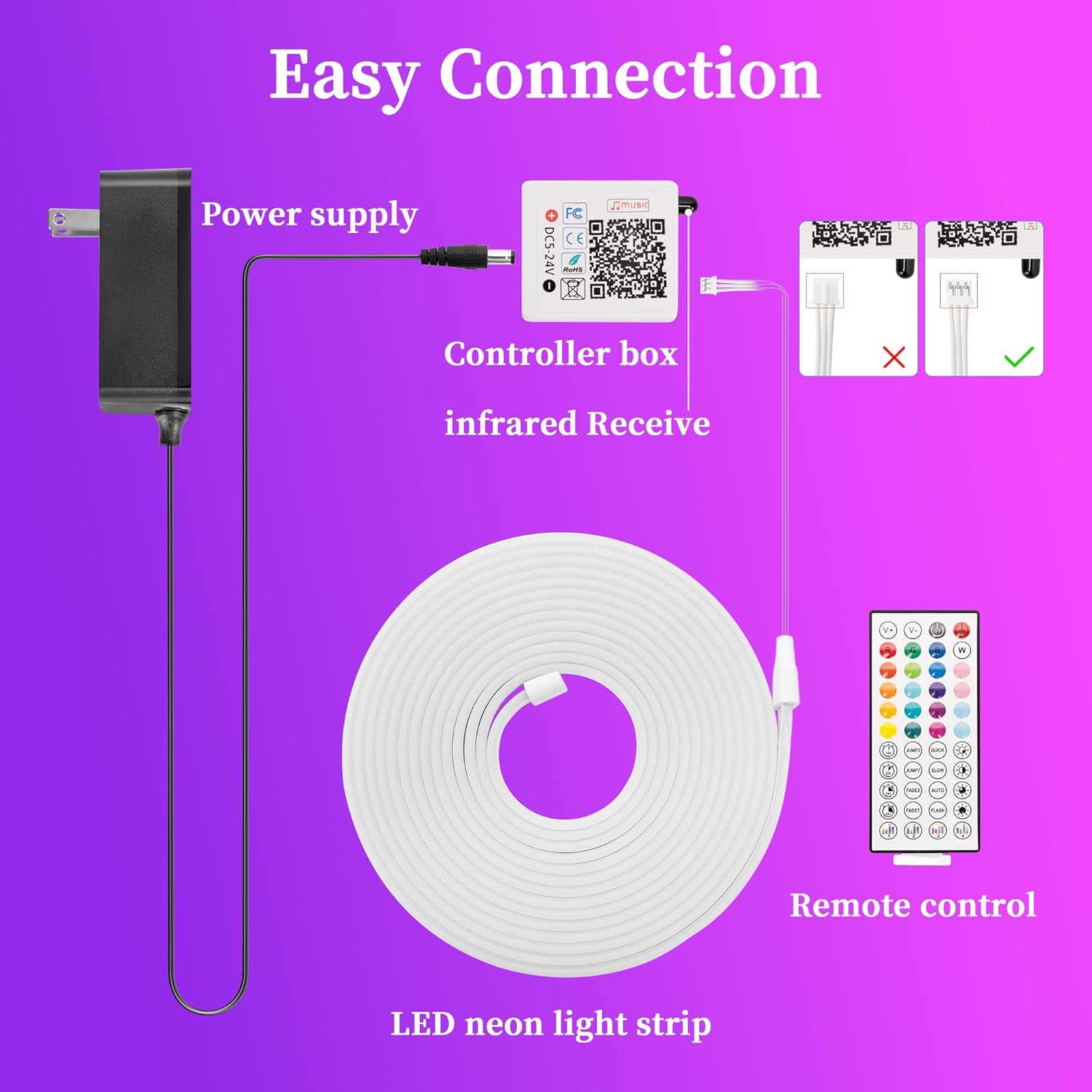 ultra-flexible, bendable, and cuttable silicone neon rope