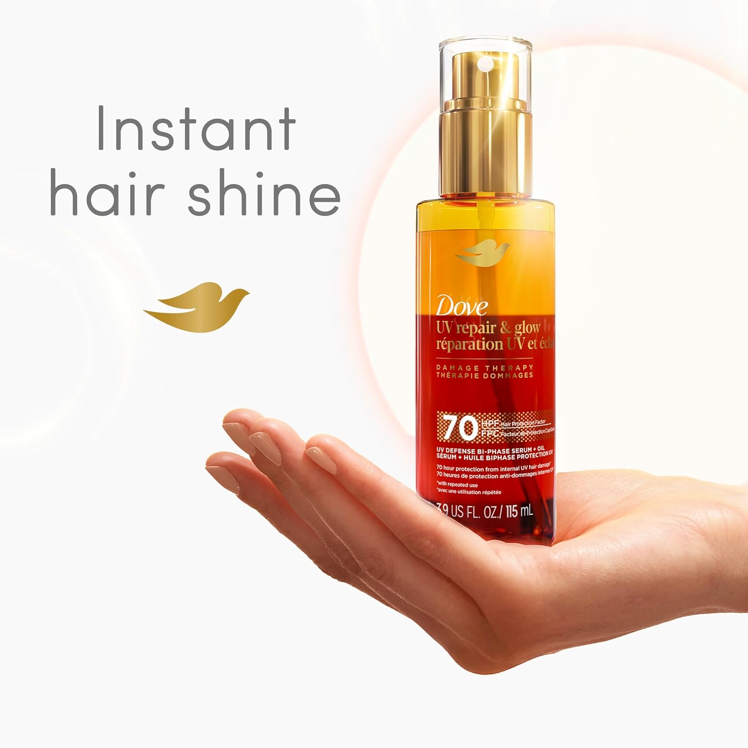 ultra-light, quick-absorption texture suitable for all hair types