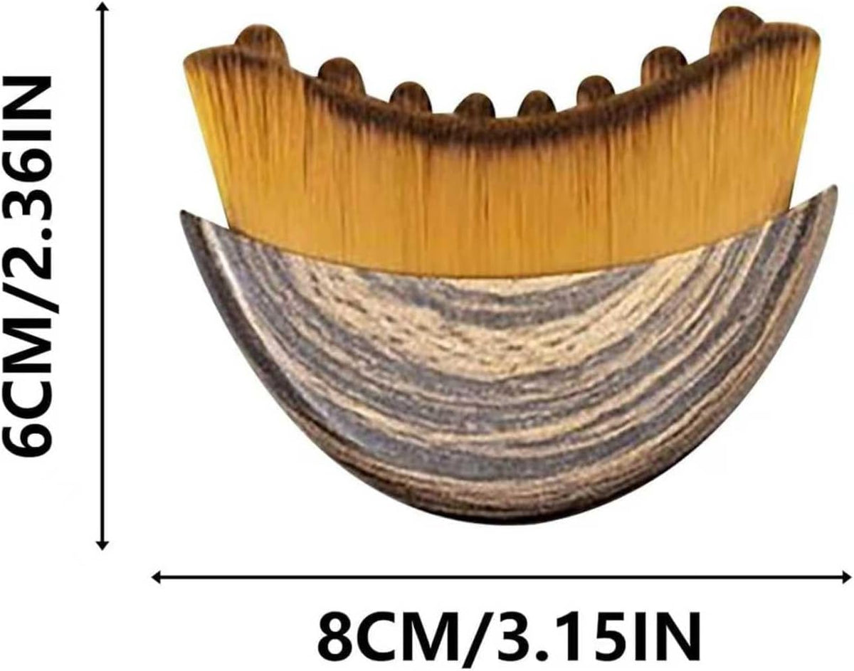 ultra-soft, durable bristles that glide smoothly without scratching sensitive skin