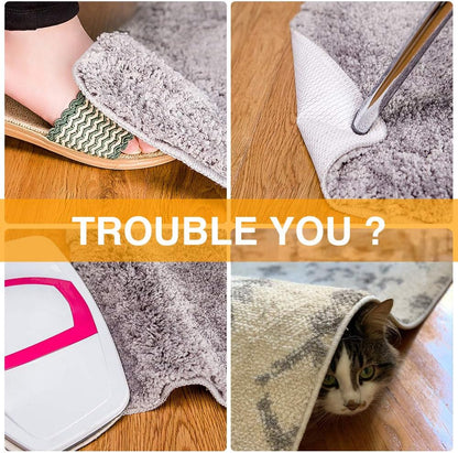 ultra-thin profile under 1/10 inch for invisible placement under rugs
