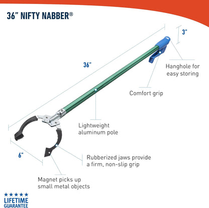 Unger Professional 2-Pack Reacher Grabber Tool – Gentle Stretching Alternative for Post-Surgery and Arthritis Sufferers
