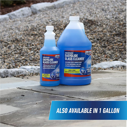 Unger Professional Streak-Free Window Cleaner – Low-Irritation Unscented Concentrate for Family Homes