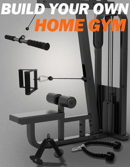 universal fit compatible with most pulley systems and lat pulldown machines