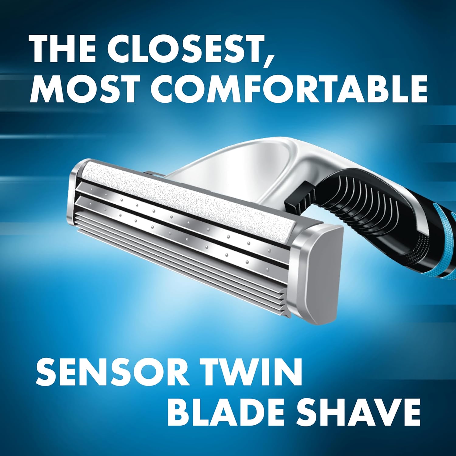universal fit with all gillette sensor refillable razor handles