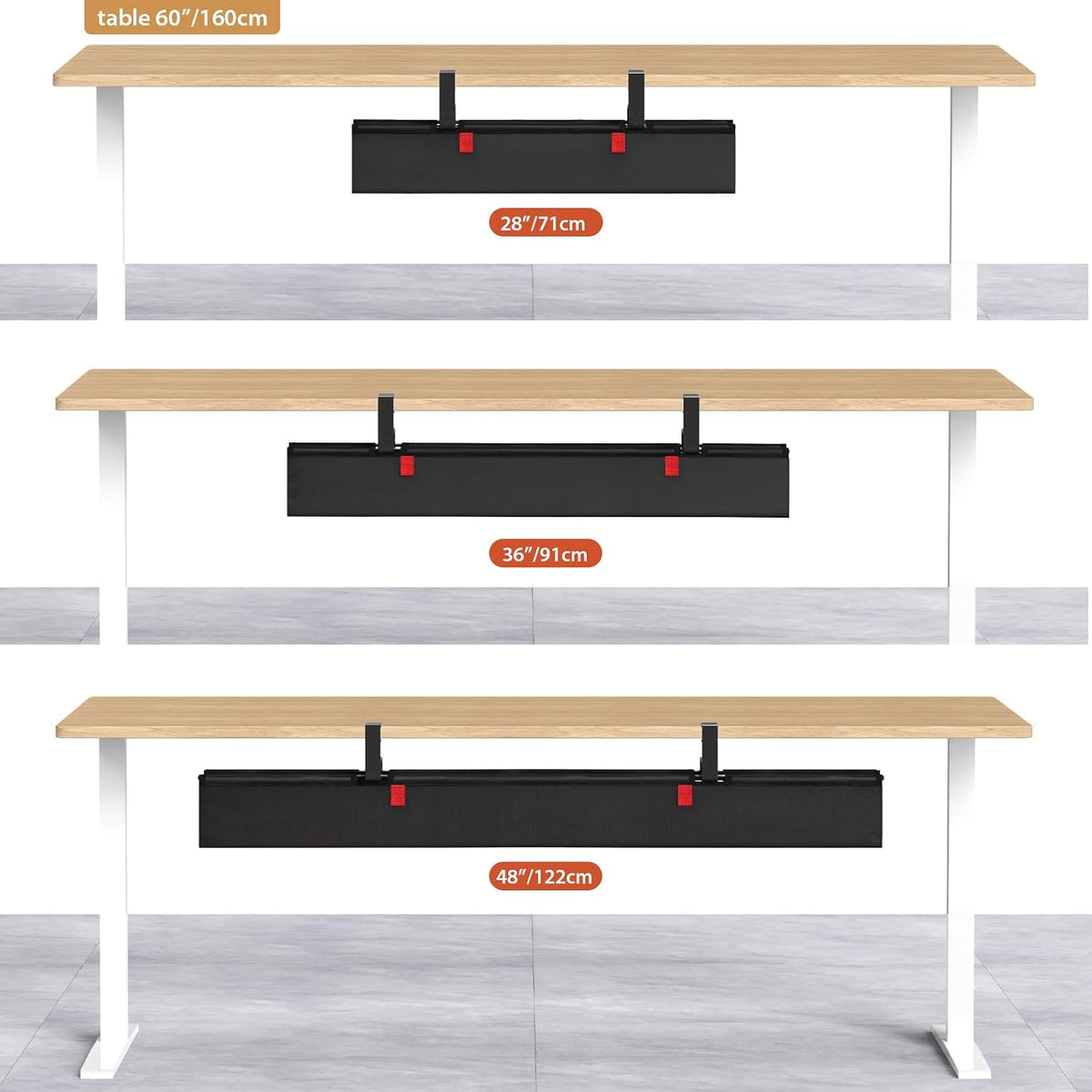 Univivi Under Desk Cable Organizer – Thoughtful Gift for Remote Workers and Gamers Setting Up Home Offices