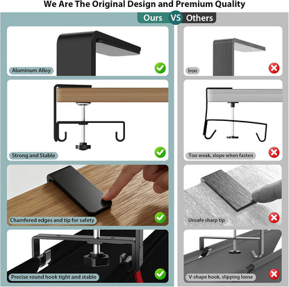 Univivi Under Desk Cable Organizer – Thoughtful Gift for Remote Workers and Gamers Setting Up Home Offices