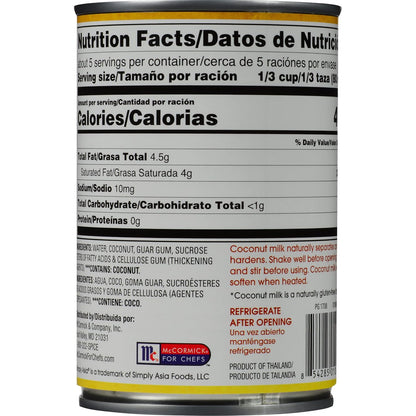 unsweetened formulation with no added sugars