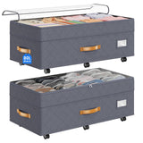 Budding Joy 80L Adjustable Storage Bin – Holiday Gift for College Students Heading to Dorm