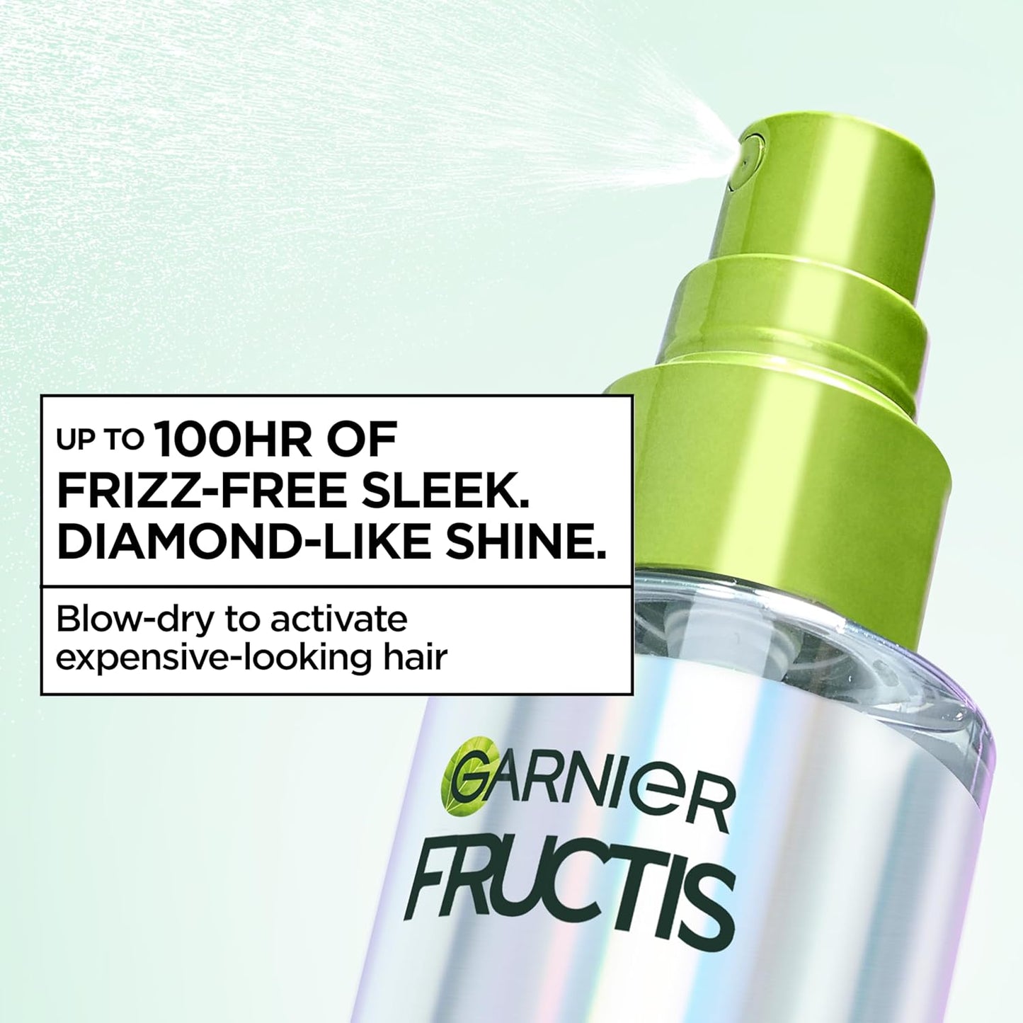 up to 100 hours of frizz-free sleek hold
