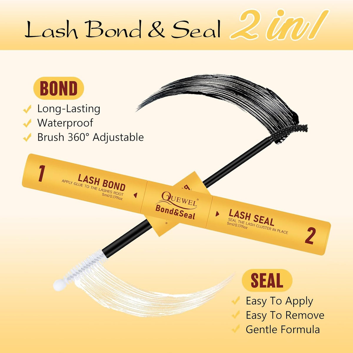 upgraded brush-tip bond applicator for controlled, precise glue placement