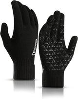 TRENDOUX Winter Gloves with Reliable Touch Screen Grip - Safer Phone Use While Driving in Cold Weather