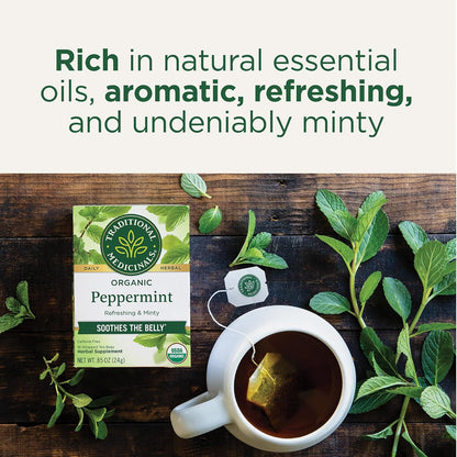 usda certified organic and non-gmo verified peppermint