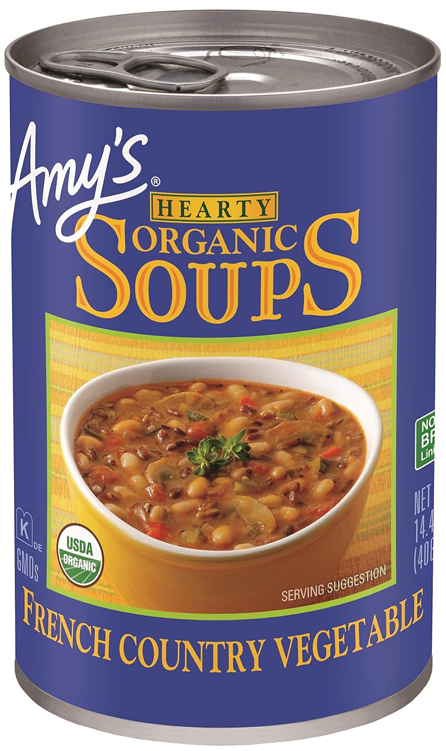 usda organic certified ingredients including long grain red rice and vegetables