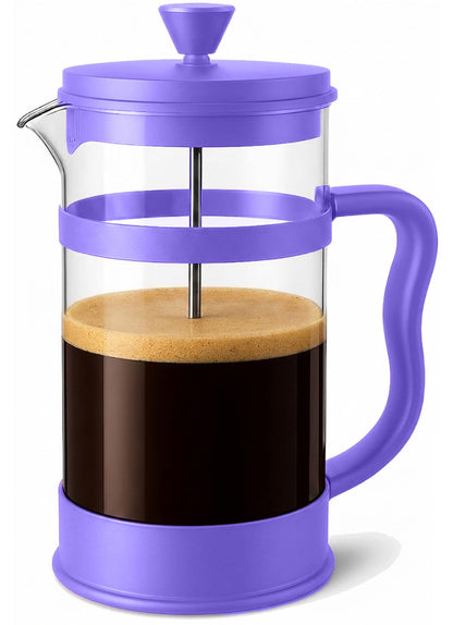 Utopia Kitchen French Press Coffee Maker – Decorative Beverage Server for Dinner Parties and Home Bars, Black 34 Oz