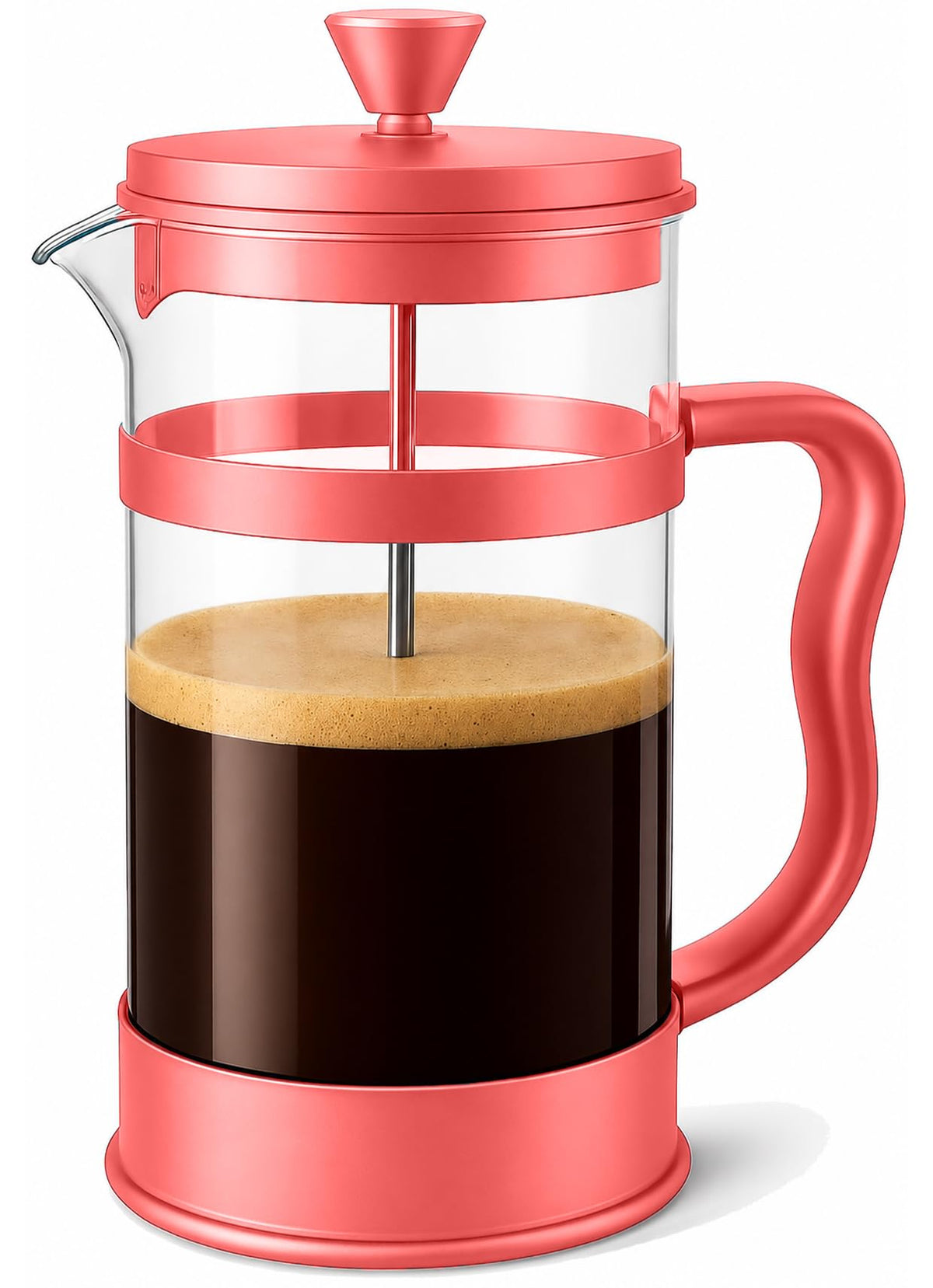 Utopia Kitchen French Press Coffee Maker – Decorative Beverage Server for Dinner Parties and Home Bars, Black 34 Oz