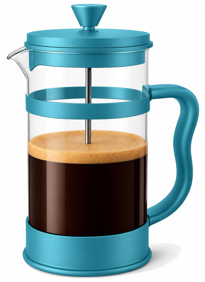 Utopia Kitchen French Press Coffee Maker – Decorative Beverage Server for Dinner Parties and Home Bars, Black 34 Oz