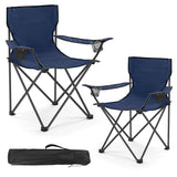 WEIDIORME Streamlined Outdoor Chairs 2 Pack – No-Fuss Foldable Seating with Drawstring Carry Bag for Tidy Travelers