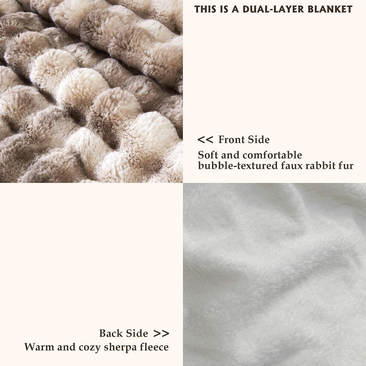 vacuum-sealed packaging that fluffs to full loft after first wash
