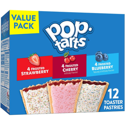 variety pack with frosted cherry, frosted strawberry, and frosted blueberry flavors