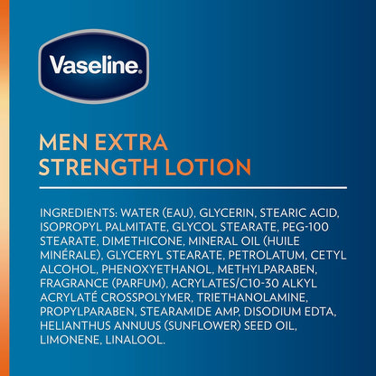 Vaseline 3-in-1 Men's Lotion – Post-Shave Barrier Repair for a Calming Daily Skincare Ritual