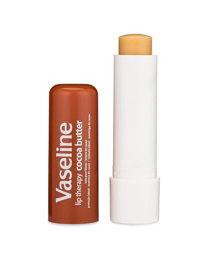 Vaseline Cocoa Butter Lip Balm Stick 12 Pack - Office Desk and Workstation Lip Care for Professionals