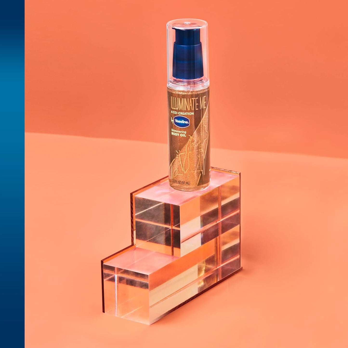Vaseline Illuminate Me Shimmering Body Oil – Soothing Daily Hydration for the Mindful Self-Care Routine and Glow