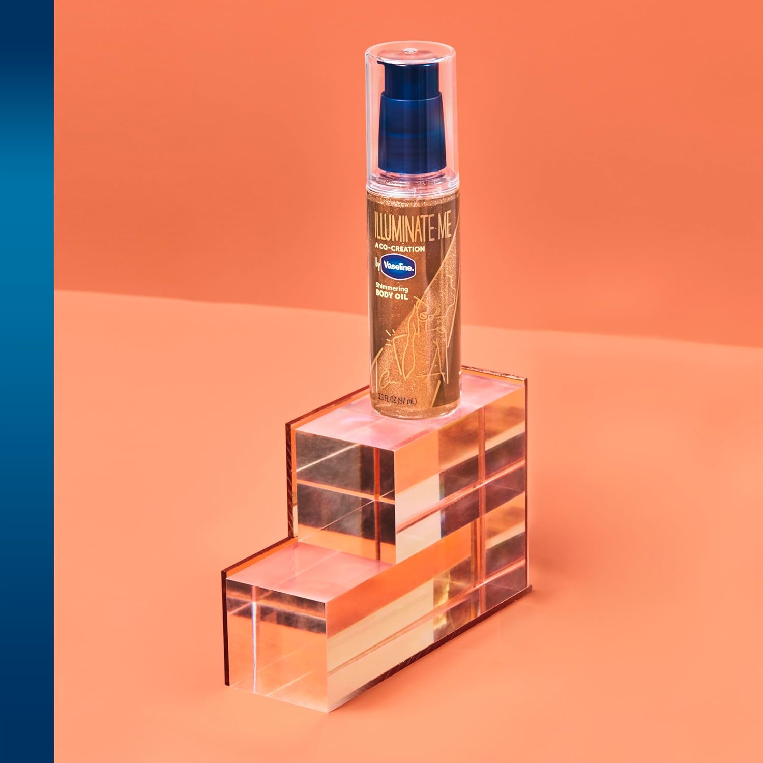 Vaseline Illuminate Me Shimmering Body Oil – Soothing Daily Hydration for the Mindful Self-Care Routine and Glow