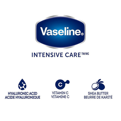Vaseline Intensive Care Lotion 2-Pack – Streamlined Daily Moisturizer for Capsule Bathroom Routines, 3.4 Oz