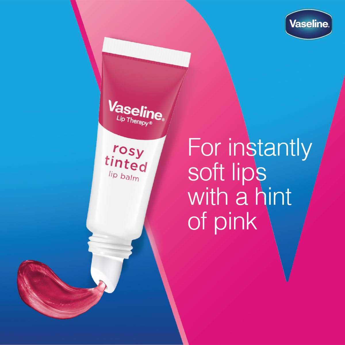 Vaseline Lip Therapy Rosy Lips Moisturizing Lip Balm - Affordable Stocking Stuffer for Her