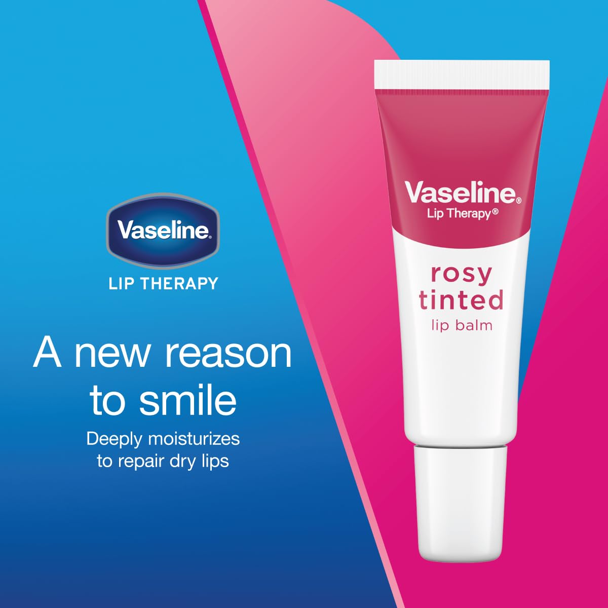 Vaseline Lip Therapy Rosy Lips Moisturizing Lip Balm - Affordable Stocking Stuffer for Her