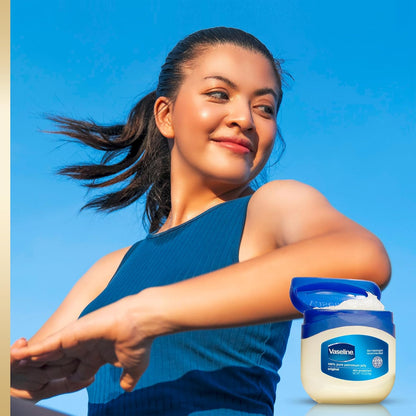 Vaseline Petroleum Jelly Two-Pack – One Jar Beauty Cabinet Staple, Unscented Multi-Use Skin Protectant
