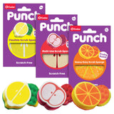 O-Cedar Punch Scrub Sponge Variety Pack – Clean Design Dish Care for Less-Is-More Countertops