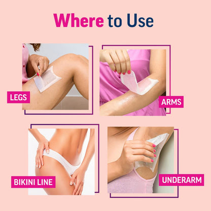Veet Full Body Waxing Kit for Normal Skin – Travel-Ready Hair Removal for Vacation Prep
