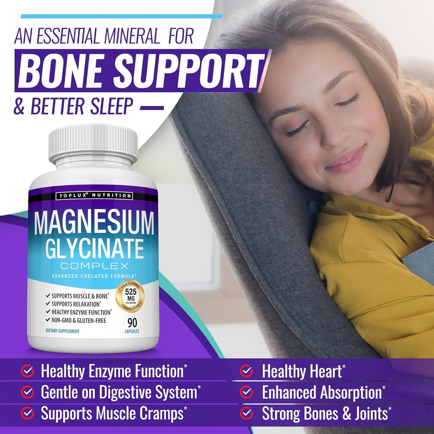vegan, non-gmo, easy-to-swallow capsule form
