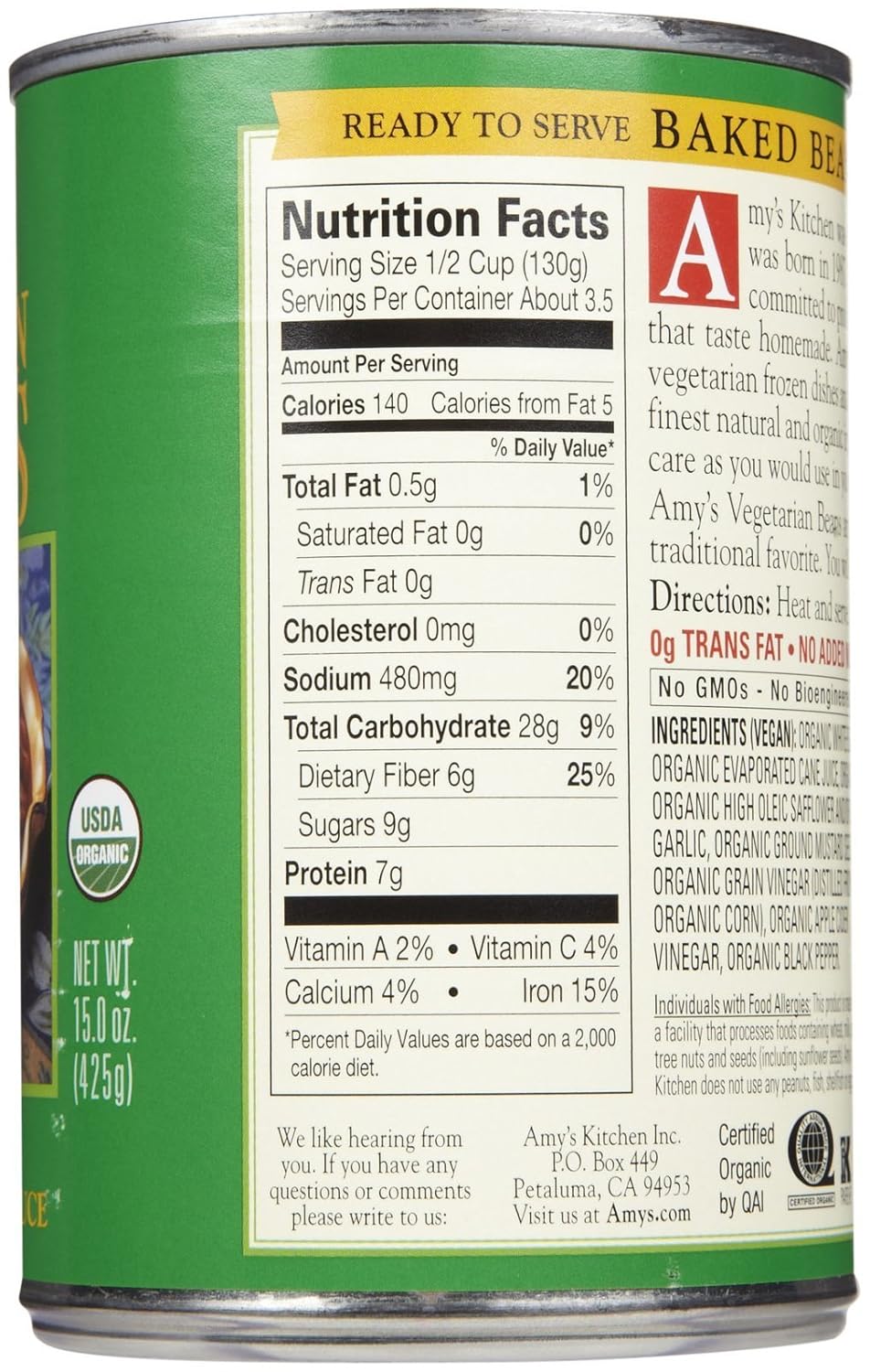 vegetarian formula with no meat-based ingredients