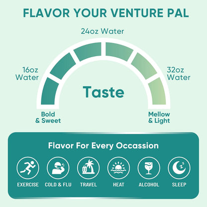 Venture Pal Electrolyte Stick Packs – Daily Wind-Down Hydration for Clean-Label Wellness Enthusiasts