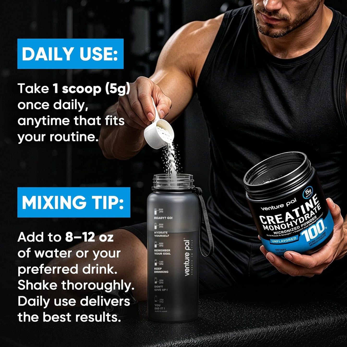 Venture Pal Micronized Creatine – Single-Ingredient Staple for Intentional Supplement Routines
