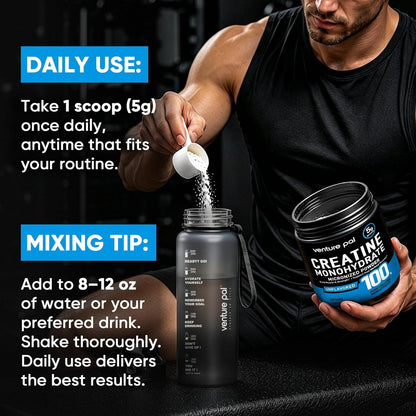 Venture Pal Micronized Creatine – Single-Ingredient Staple for Intentional Supplement Routines