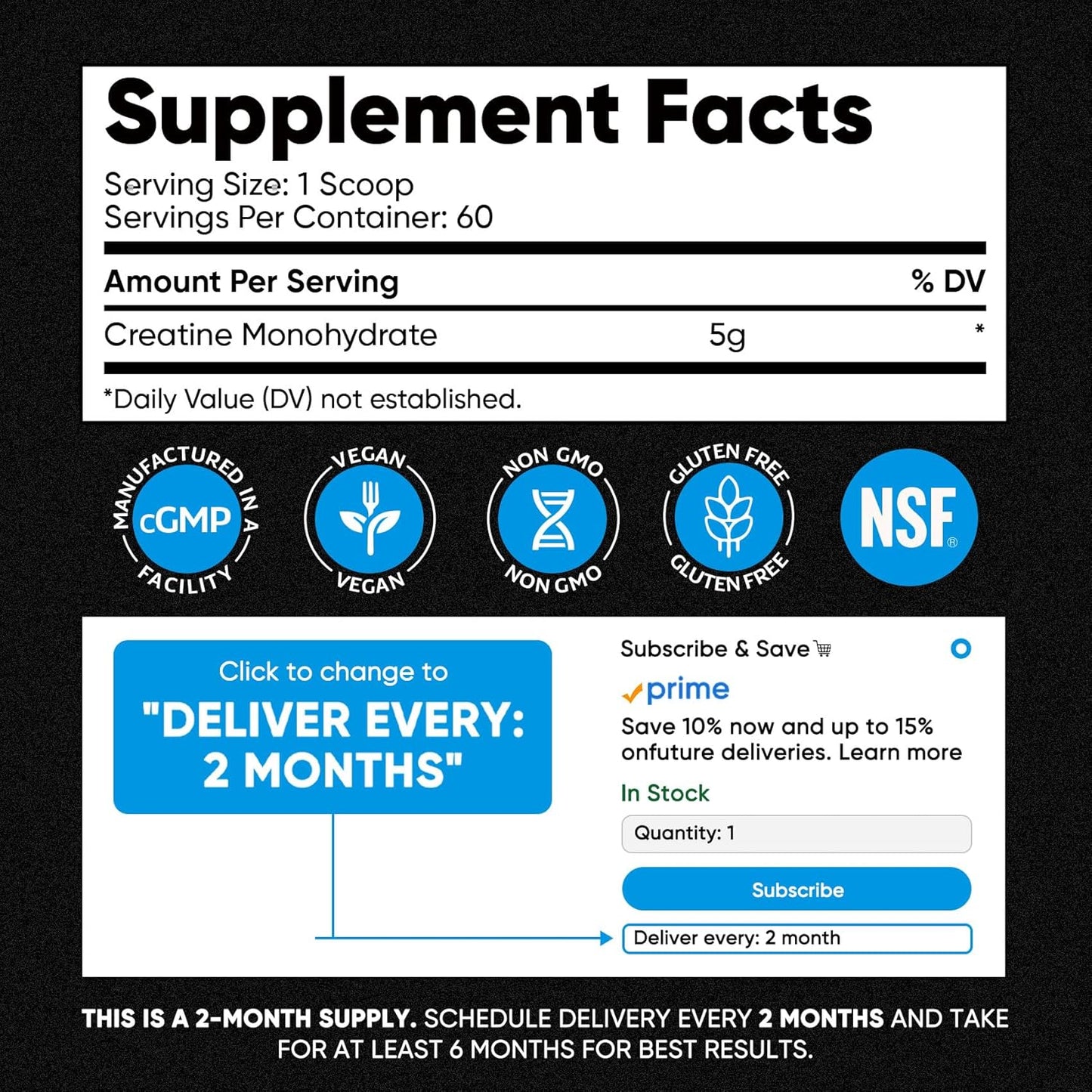 Venture Pal Micronized Creatine – Single-Ingredient Staple for Intentional Supplement Routines