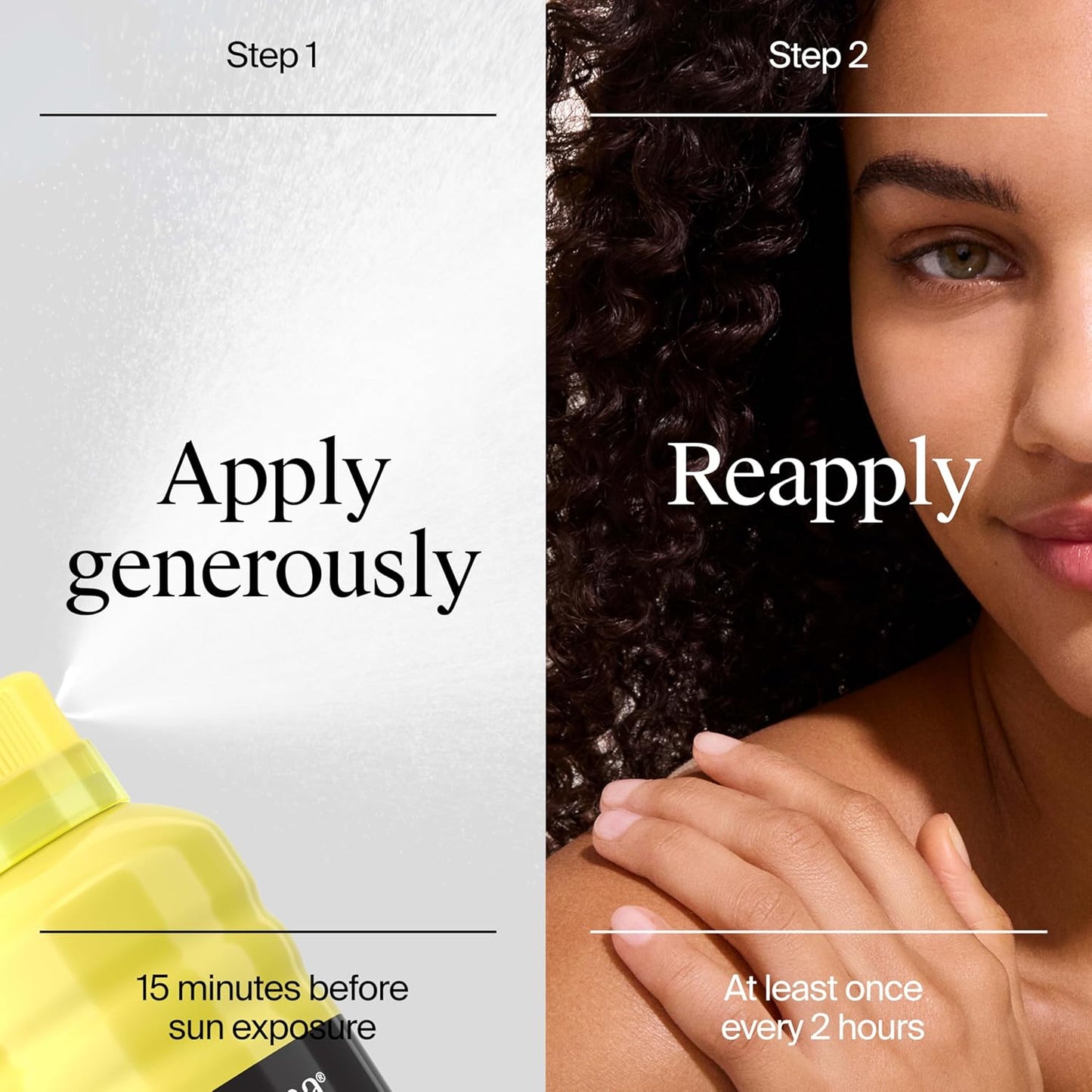 versatile face and body use, also suitable as a kids sunscreen