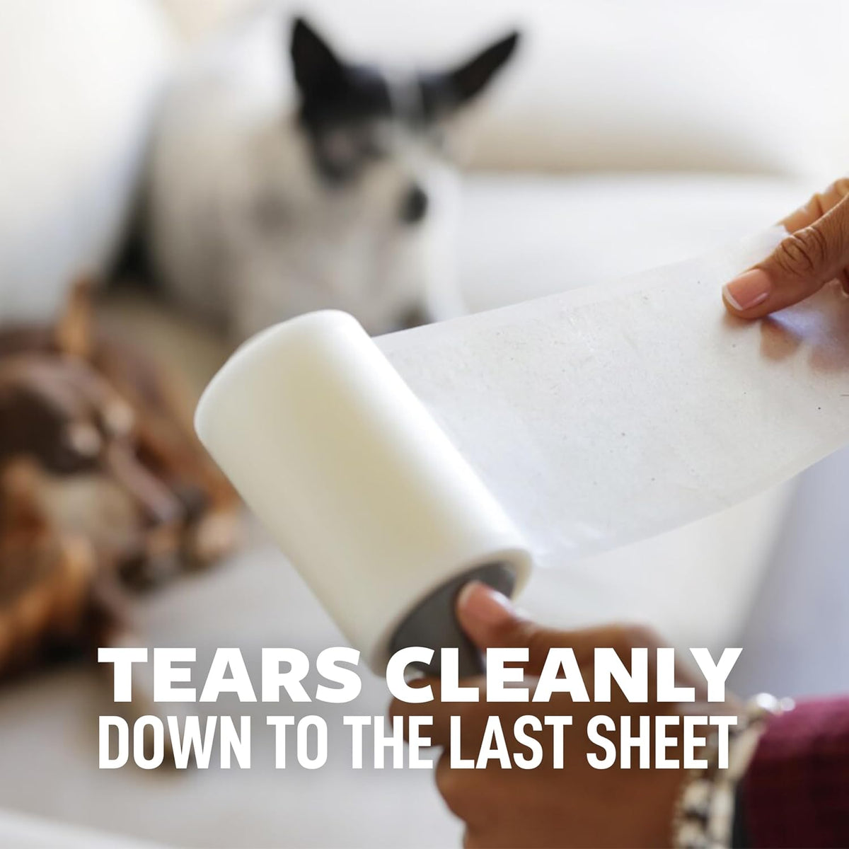 versatile surface compatibility for clothes, upholstery, car interiors, and pet beds