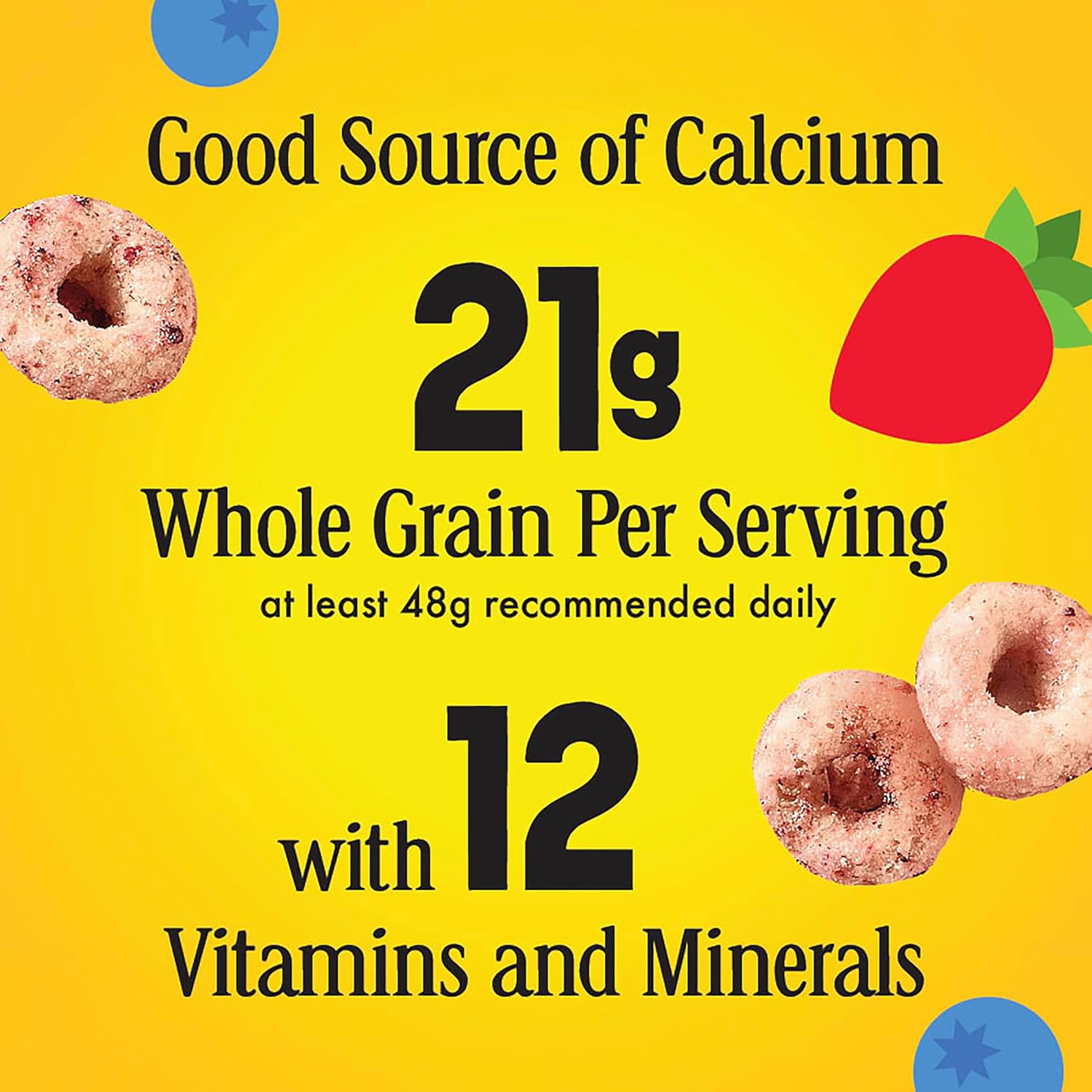 Very Berry Cheerios Gluten Free Family Size Cereal 18.6 oz – Thoughtful Housewarming Gift for New Gluten Free Households