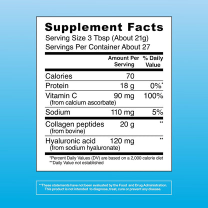 Vital Proteins Collagen Peptides Powder Advanced – Unflavored 20oz Simple Daily Collagen Boost for the Less-Is-More Beauty Routine
