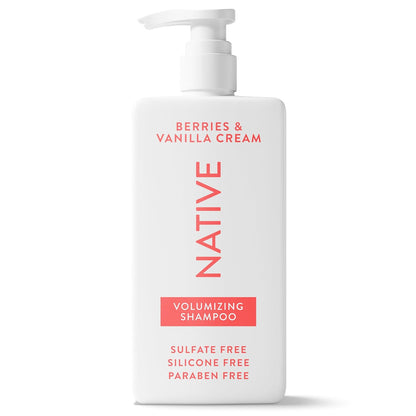 volumizing plant oil-based cleanser blend for visible bounce and less frizz